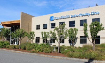 Exterior view of the PeaceHealth Sedro-Woolley Clinic building in Sedro-Woolley, Washington