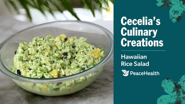 Hawaiian rice salad recipe