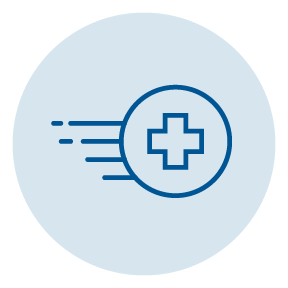 flying care icon | Immediate Care