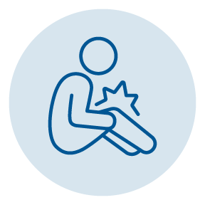 Hurt knee icon | Pain Management