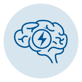 Brain shock icon | Stroke and Neurovascular disorders