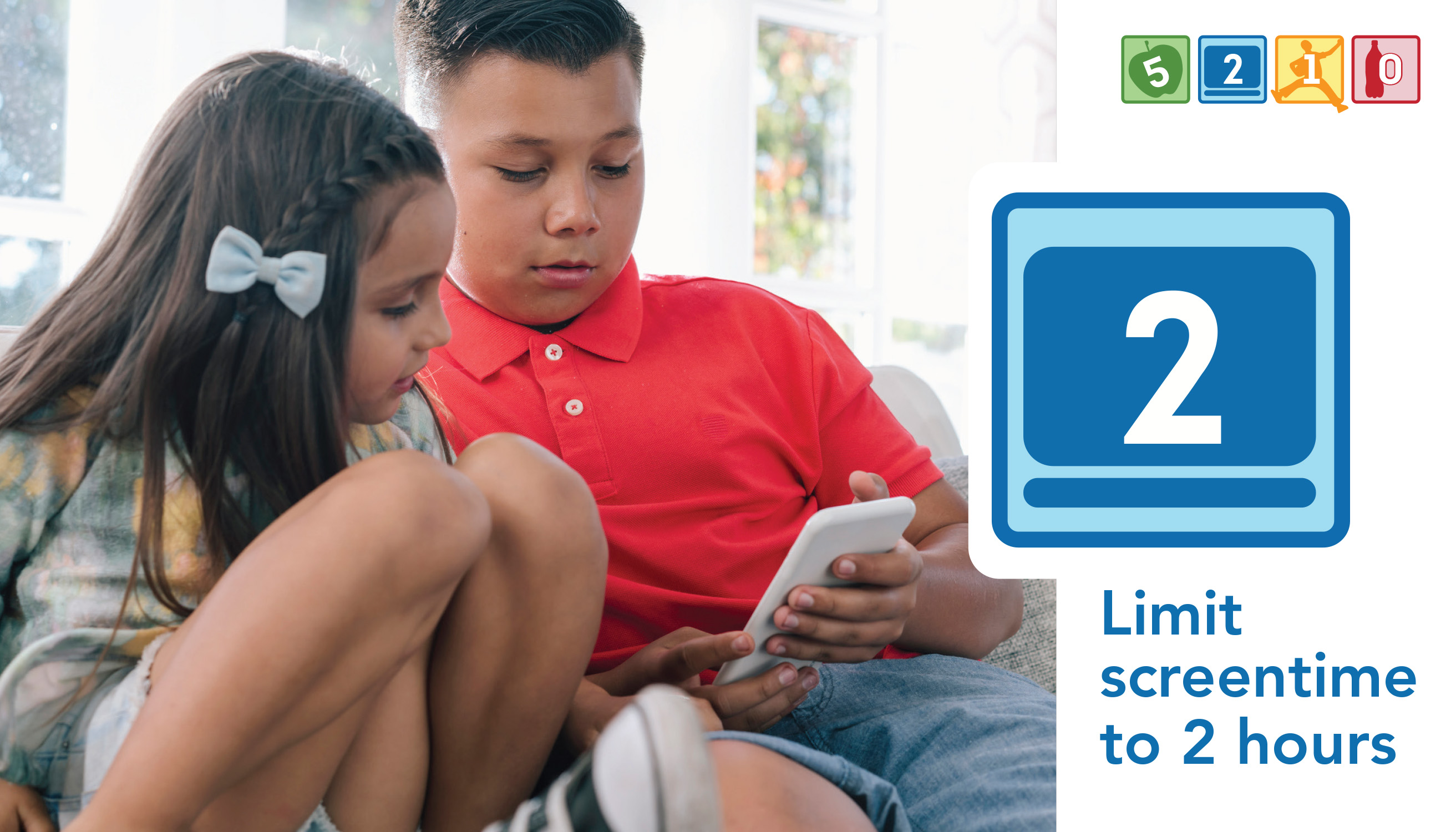 2 hours screen time