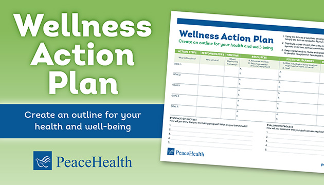 Image of Wellness Action Plan template 