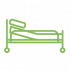 Icon of bed and bedframe