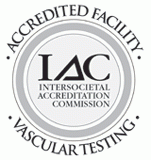 logo: IAC Vascular Testing Accredited Facility