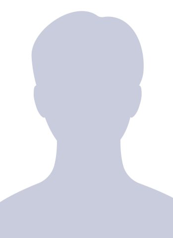 Silhouette of a person's head and shoulders