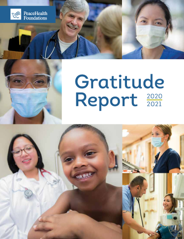 Foundation Gratitude Report Cover Image