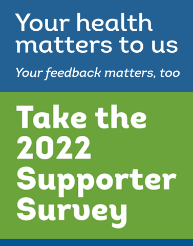Take the 2022 Supporter Survey