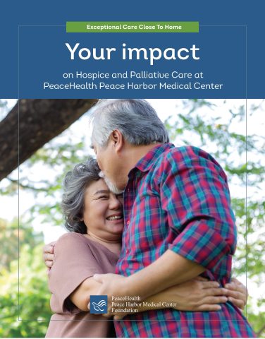 Cover of Peace Harbor Foundation Cancer Impact Report