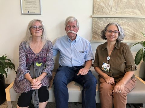 Rebecca, Eric and Carol Lucero