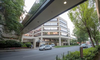 Exterior of PeaceHealth Sacred Heart Medical Center, University District in Eugene, Oregon