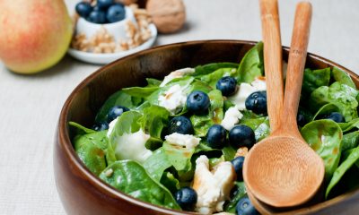 blueberry spinach salad recipe