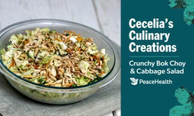 Crunchy bok choy and cabbage salad video recipe