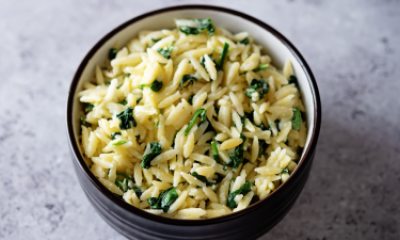 Lemon herbed orzo pasta recipe