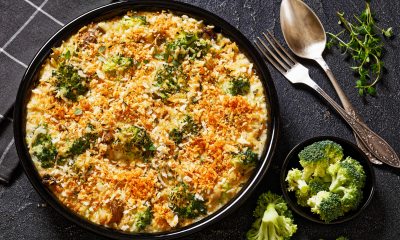Broccoli, rice casserole