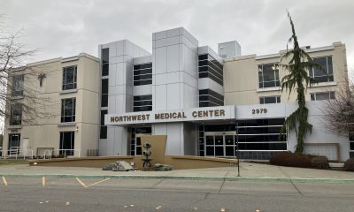 Northwest Medical Center, aka Fountain Building exterior/front entrance