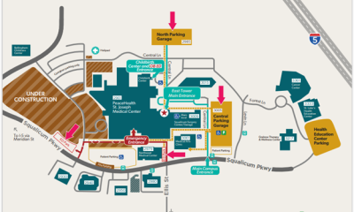 ER Visitor and Patient Parking at St. Joseph Medical Center