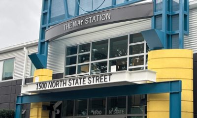 Entrance to Way Station Homeless Facility in NW Washington