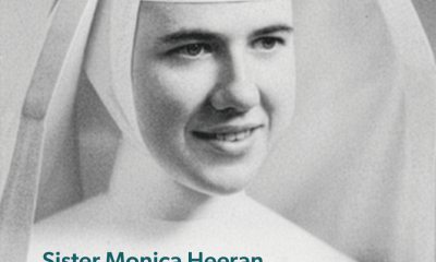 Sister Monica wearing her habit
