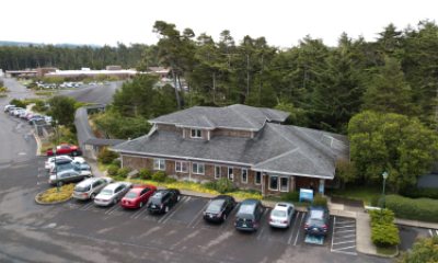 Exterior and entrance to Peace Harbor Medical Center in Florence