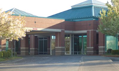 exterior of PeaceHealth Medical Group Fisher's Landing clinic