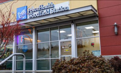 Exterior and entrance to PeaceHealth Woodfield Station