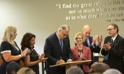 Governor Jay Inslee signs legislation
