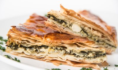 swiss chard and spinach pie