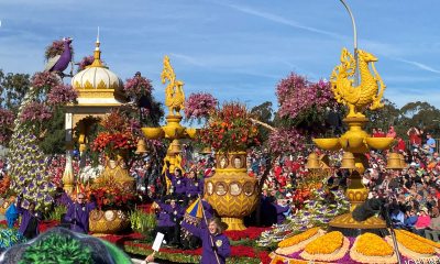 Donate Life's spectacular float in the Rose Parade on Jan. 1, 2020