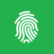 Green Icon with thumbprint