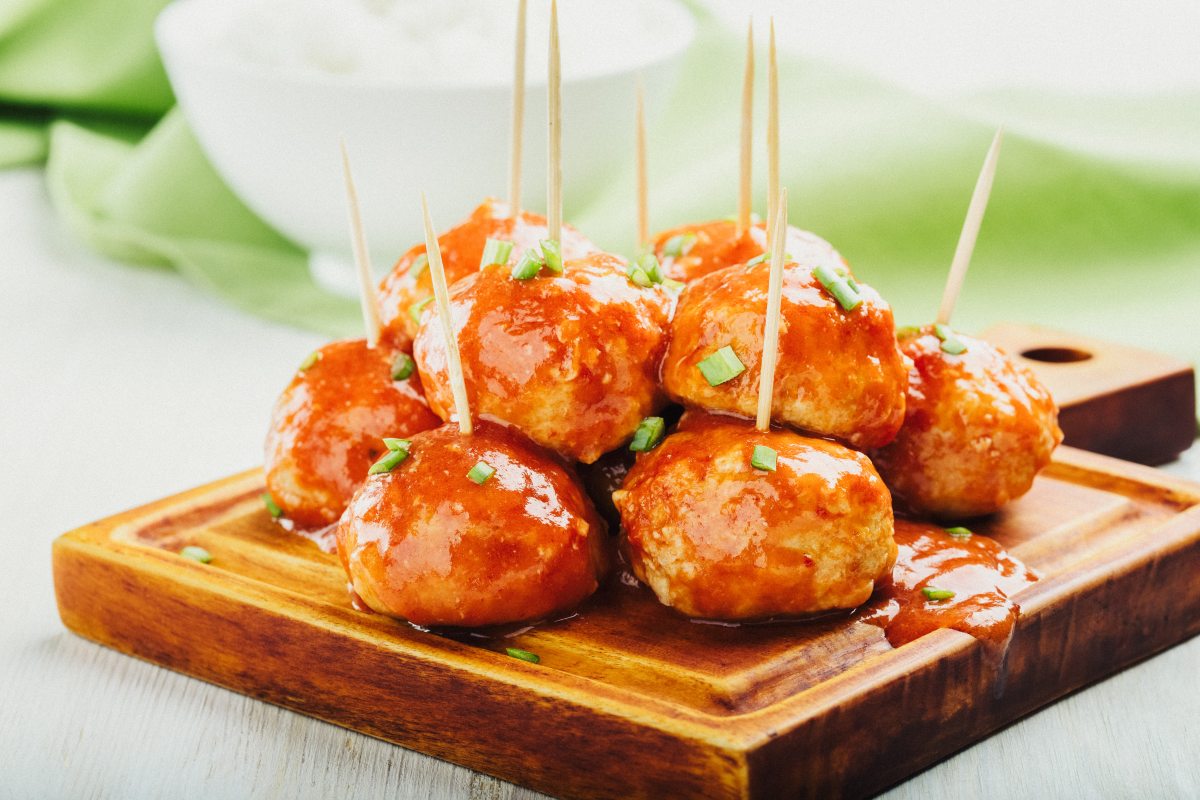 Recipe Buffalo chicken meatballs PeaceHealth