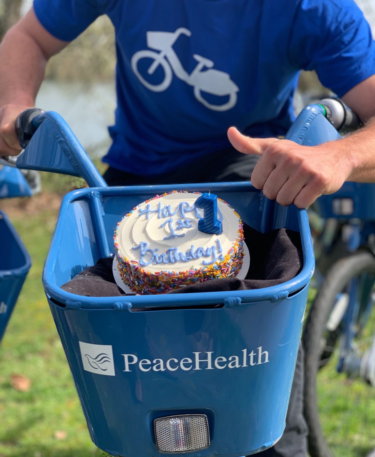 Springfield Oregon Peacehealth Rides PeaceHealth Rides bike share system celebrates successful first year ...