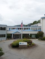 Exterior of PeaceHealth Ketchikan Medical Center Front Entrance