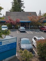 Exterior view of PeaceHealth Vascular & Endovascular Surgery Center in Bellingham, Washington