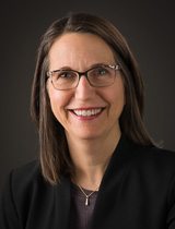 A photo of Lorna Gober, MD, Chief Medical Officer