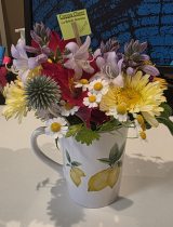 Flowers in a stylish vase