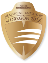 Portland Business Journal Healthiest Employers of Oregon badge