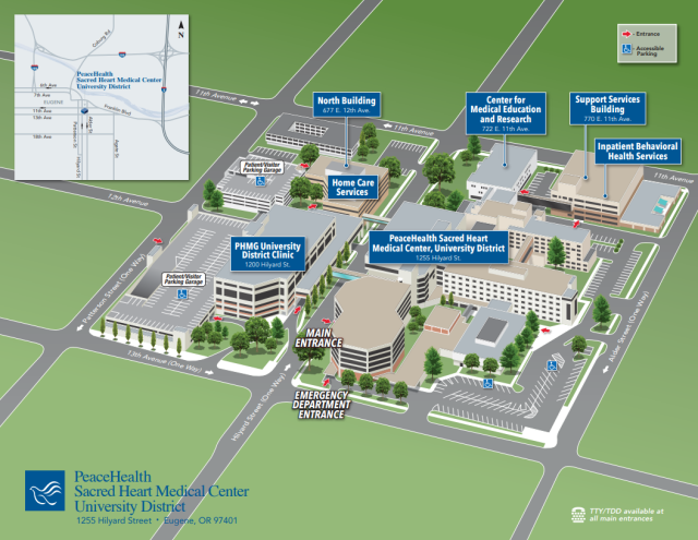 Campus Map Oregon State University Visitors Guide