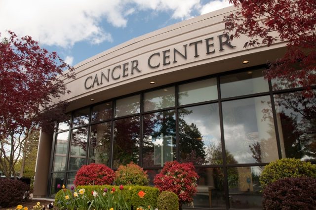 Cancer Center Building exterior in Vancouver, Washington