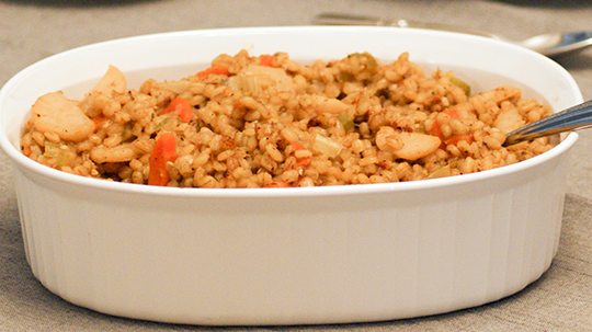 Health You: Holiday Barley Dressing