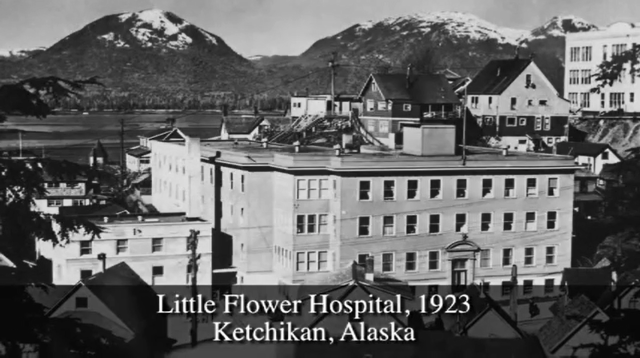 Little Flower Hospital in Ketchikan, Alaska, in 1923