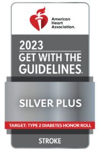 2023 Get with the Guidelines Silver Plus award for Stroke Care