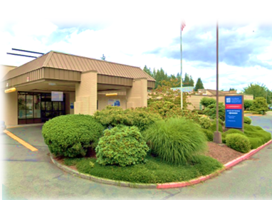 Exterior of United General Medical Center Rehab Entrance
