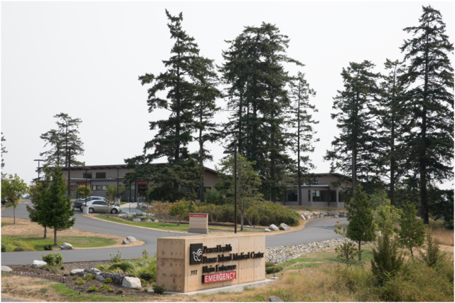 Peace Island Medical Center front entrance