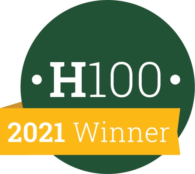 H100 2021 Winner logo