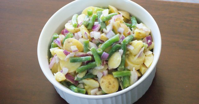 potato and green bean salad recipe
