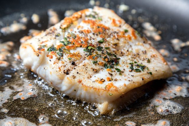 pan seared halibut recipe